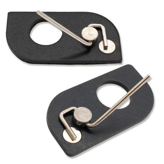 6 Stk. magnetische Pfeilauflage aus Edelstahl, universell und selbstklebend