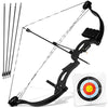 Compoundbogen Einsteiger - Starter Set - 15-29 lbs - 34 Zoll
