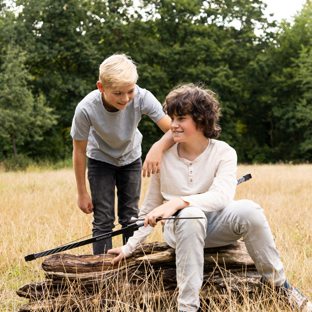 Set Arco E Frecce BOWRILLA Per Bambini | Arco Ricurvo 3 Pezzi, 15 Libbre | Per Destri E Mancini, 8-15 Anni - Foto 2