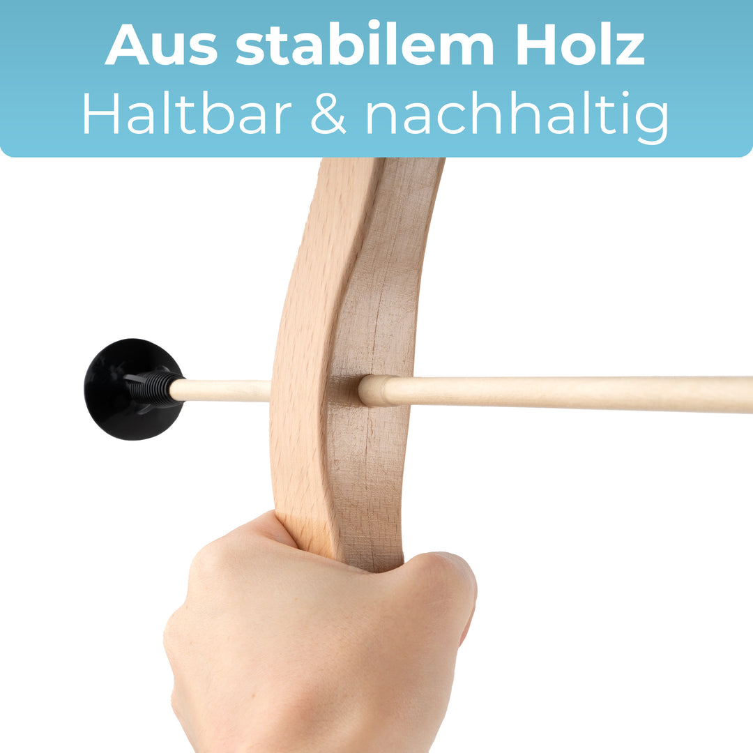 10 Stk. Holzpfeile mit Saugnapf, 52cm